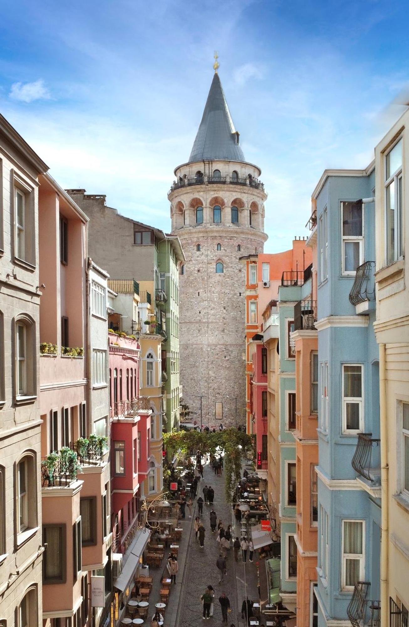 Hotel Des Arts Galata Estambul Exterior foto
