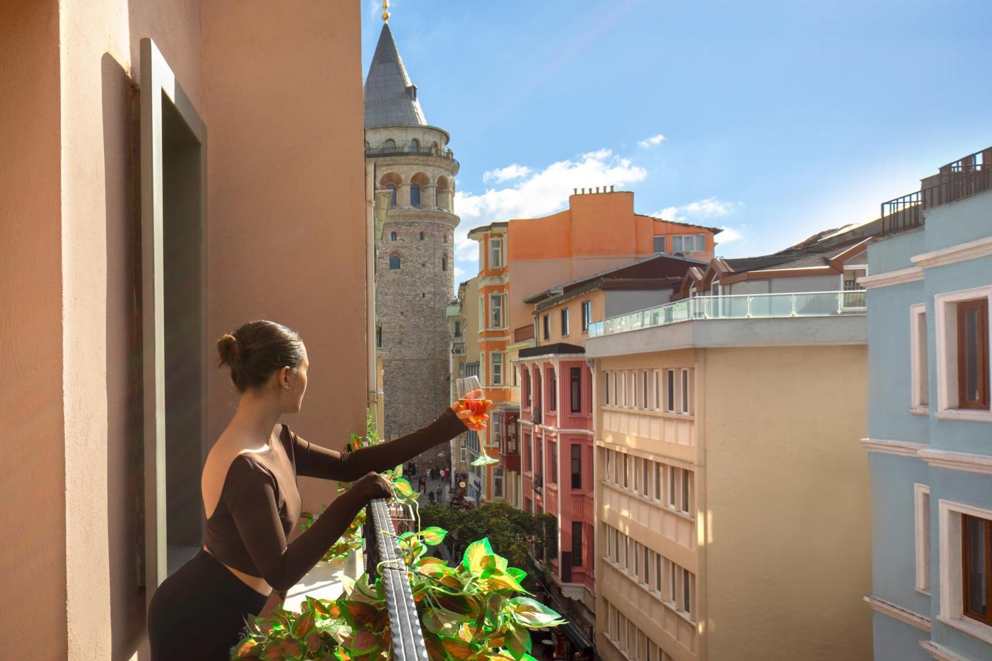 Hotel Des Arts Galata Estambul Exterior foto